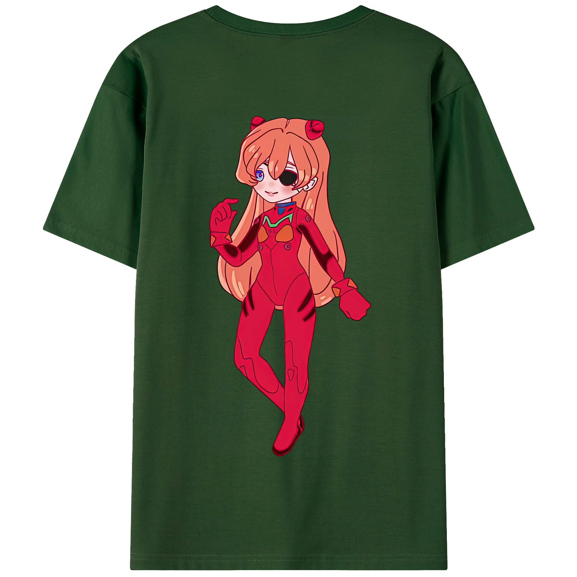 （画像用） EVA 新世紀エヴァンゲリオン 綿100％半袖Tシャツ（背面プリント）